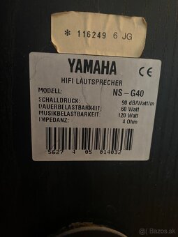 Stĺpové reproduktory Yamaha - 3