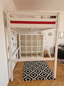 Poschodová posteľ STORÅ biela - 3