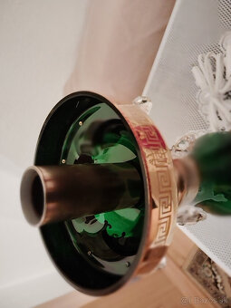 Stolove lampy.Novoborske sklo. - 3