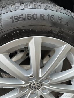 Predám disky a zimné gumy Volkswagen - 3
