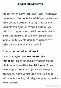 Predám stolnú lampu - 3