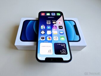 APPLE IPHONE 12 64GB BLUE TOP STAV,BATERKA 100% - 3