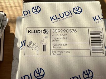 Kludi set pákovej batérie pod omietku s bidetovou spŕškou - 3