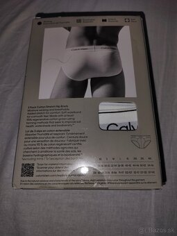 Calvin Klein - Slipy Calvin Klein 3P HIP BRIEF jedno Balenie - 3