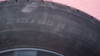 Predam disky + zimne pneu Dezent 7x16 ET40 5x114,3 R16 - 3