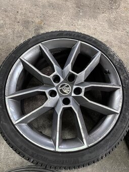 Alu disky originál škoda r18 5x112 Gemini - 3