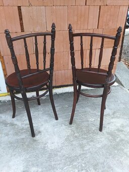 2 kavárenské stoličky thonet - 3