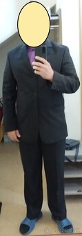 Pánsky oblek - veľkosť 50 (M) - 3