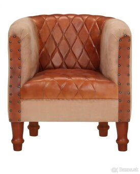 Kreslo klubové - retro - vintage - 3