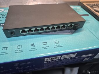 TP-Link 10-Port Gigabit Desktop PoE+ Switch - 3