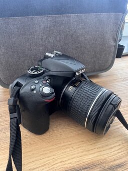 Na predaj: Nikon D3300 + objektív 18–55mm + taška - 3