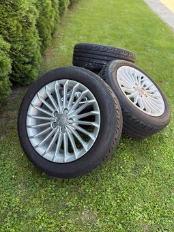 Letny komplet R17 5x112 OEM Audi A4 + 225/50 R17 Orium leto - 3