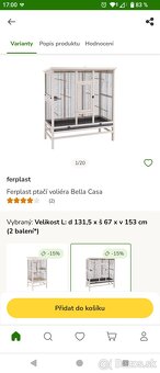 Voliera pre papagáje - 3