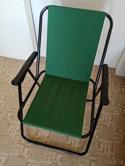 Kempingová skladacia stolička - 3