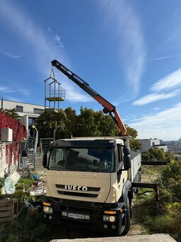 Autodoprava s hydraulickou rukou - 3