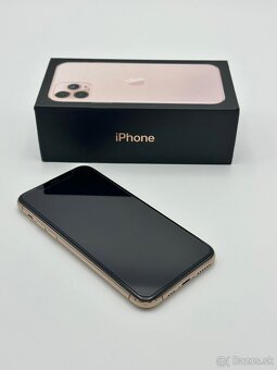 Apple iPhone 11 Pro 64GB Gold 100% Zdravie Baterie TOP Stav - 3