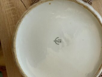 Značená porcelánová misa veľká - 3