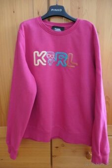 KARL LAGERFELD original nadherna, kvaltina mikina L/XL - 3