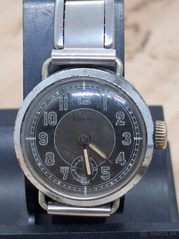 Predám funkčné starožitné náramkové hodinky Précia Etanche 4 - 3