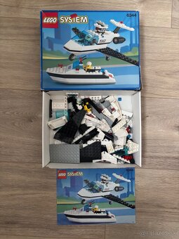 Predam Lego city Classic Town 6344 policajný čln a lietadlo - 3