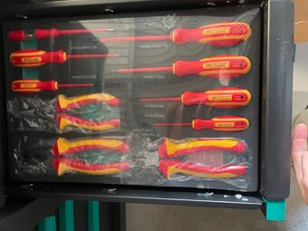 Dielenský vozík Stahlgruppe Jumbo + Aku set náradia - 3