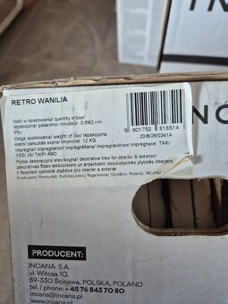 Predám obklad tehla biela - 3