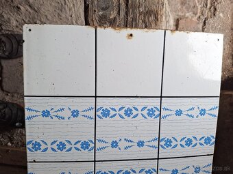 Smaltovaný obklad - 3