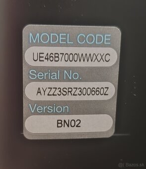 Samsung UE 46B7000 - 3