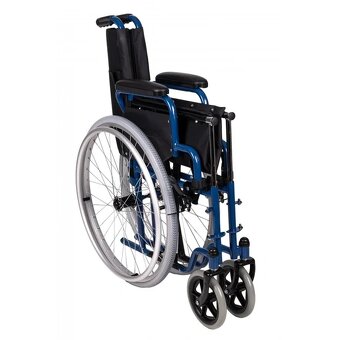 Nový invalidný vozík – 56 cm, 150 kg, záruka do 4/2027 - 3