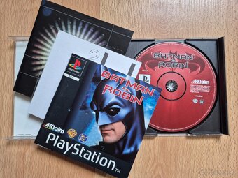 Predám hru na PS1 Batman & Robin - 3