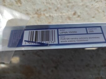 Hliníkový schodový profil 10/250 - 3