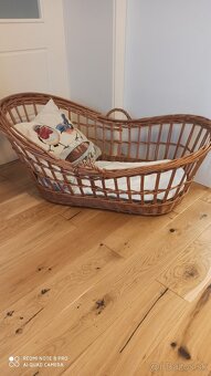 Prútený košík pre babatko - 3