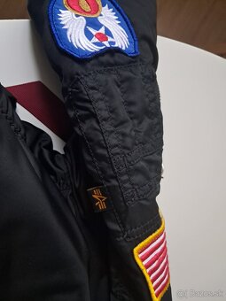 Bomber detská bunda ALPHA MA-1 Patch - 3