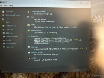 Herný Lenovo Y700 s AMD FX,16 gb,256gb M2,R9 m385x 4gb - 3