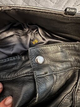 Moto nohavice kožené - 3