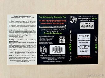 Vratná pružina DPM Systems pre Glock 26/27/28/33/39 - 3