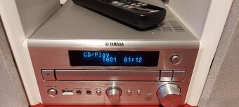 Predám mini systém Yamaha PianoCraft CRXE320 White - 3