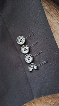 Čierny oblek Saxoo - 3