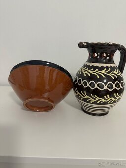 Keramický džbán a misa - 3