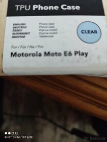 kryt obal Motorola Moto E6 Play - 3