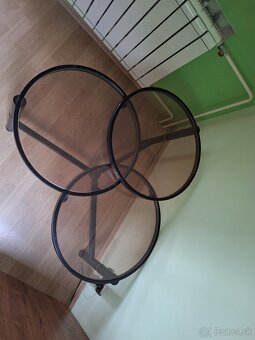 Sklenený stolík - 3