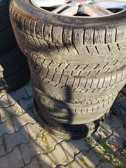 na predaj 17 palcové kolesá 5x108, obuté zimné 235/55 R 17 - 3