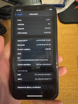 Predám IPhone 11 black, 128gb - 3