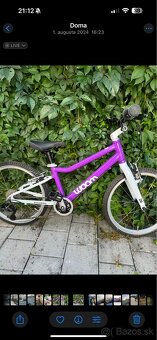 Predám detsky bicykel WOOM 4 - 3