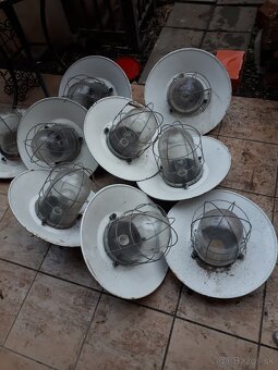 industriálna, priemyselná lampa - 3