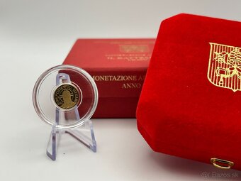 10€ Vatikán pápež 2015 zlatá minca investičné zlato - 3