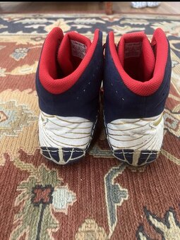 Asics agressor 4 white/rich gold 11,5 size - 3