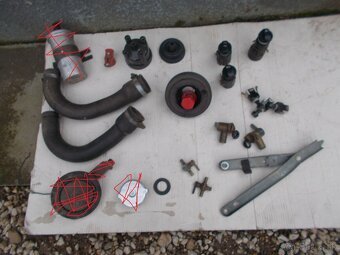 Predam pre skoda 105-120 hadice naraznik remenicu - 3