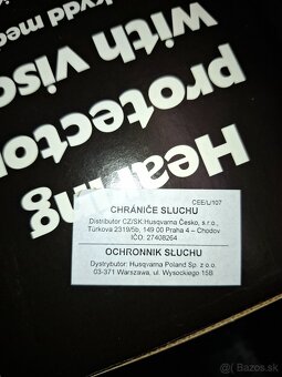 Predam chranice sluchu Husquarna - 3