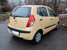 Hyundai i10 benzín 4-valec 2008, žltá pastelová - TOP PONUKA - 3